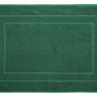 Kúpeľňový koberec bavlnený 50x70 cm - zelený