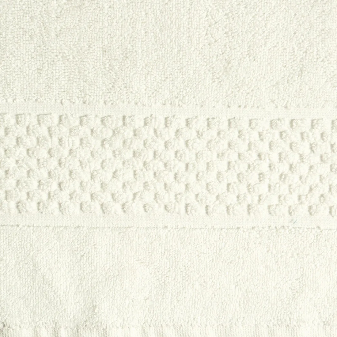 Kúpeľňový koberec bavlnený 60x90 cm - krémový