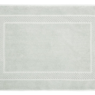 Kúpeľňový koberec bavlnený 60x90 cm - svetlo šedý