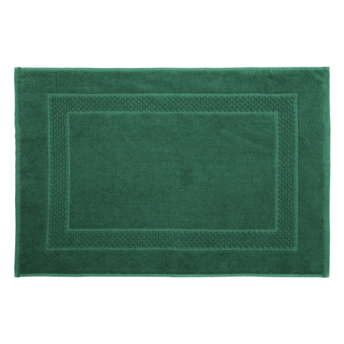 Kúpeľňový koberec bavlnený 60x90 cm - zelený