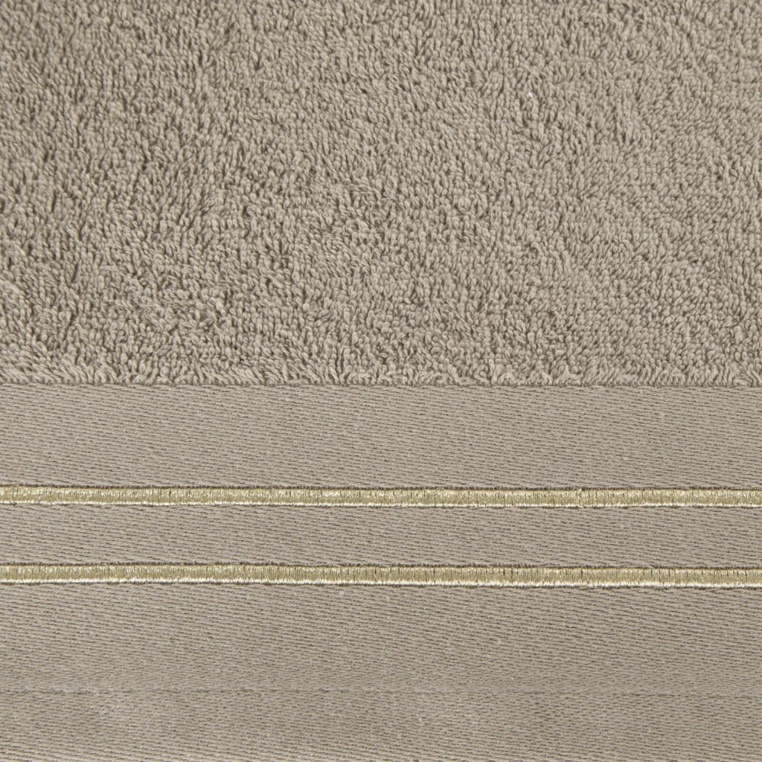 Luxusné bavlnené uteráky Olivia sada 3 ks - 30x50 cm bežové