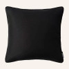 Povlak na polštář AURA - černý 45x45 cm