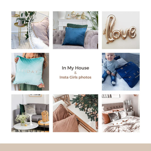 Povlak na polštář AURA - mátový 45x45 cm