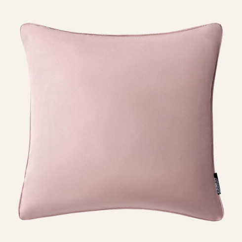 Povlak na polštář AURA - pudrově růžový 45x45 cm