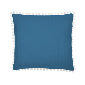 Obliečka na vankúš Bohemia - modrá 45x45 cm