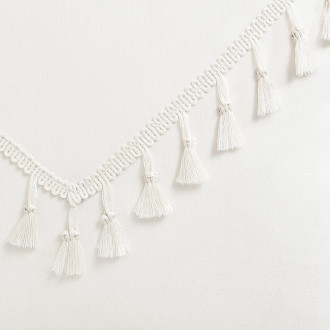 Obliečka na vankúš Chloe 45x45 cm - biela