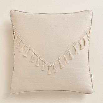 Obliečka na vankúš Chloe 45x45 cm - krémová