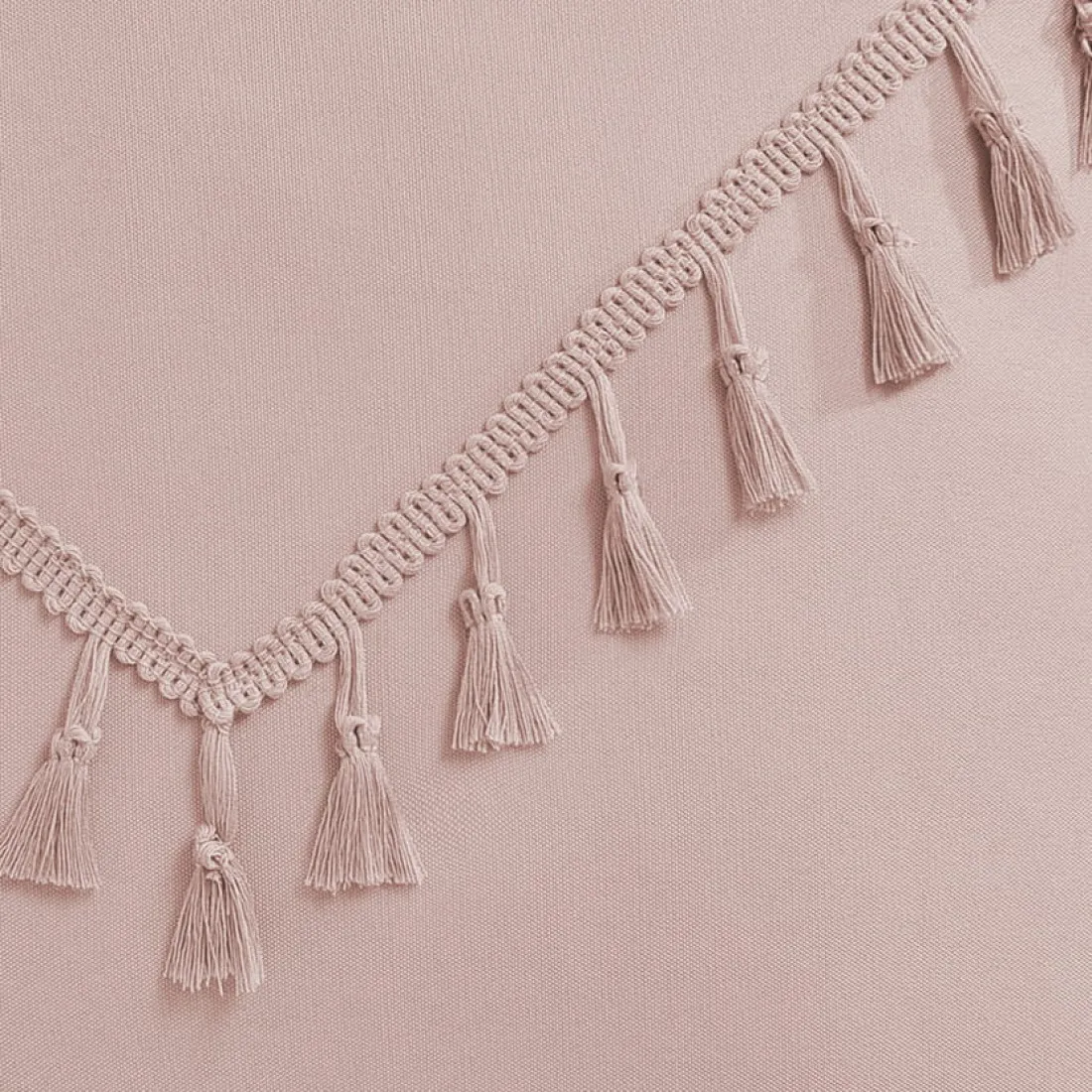 Povlak na polštář Chloe 45x45 cm - pudrově růžový