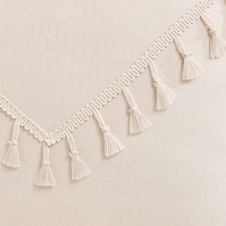 Obliečka na vankúš Chloe 45x45 cm - svetlo krémová