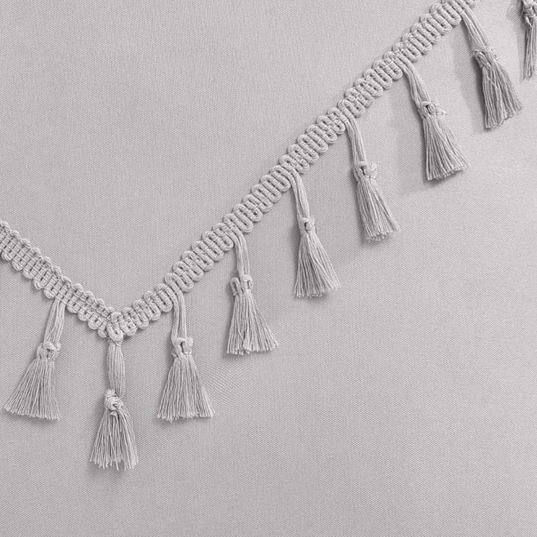 Povlak na polštář Chloe 45x45 cm - světle šedý