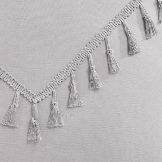 Povlak na polštář Chloe 45x45 cm - světle šedý