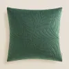 Povlak na polštář Feel 45x45 cm - tmavě zelený
