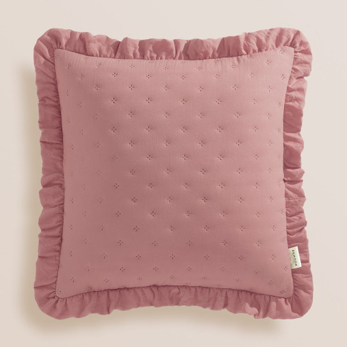 Povlak na polštář Molly 45x45 cm - růžový