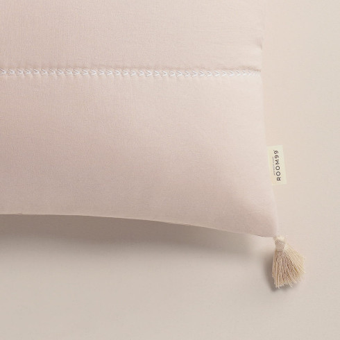 Povlak na polštář Noemi 30x50 cm - pudrově růžový