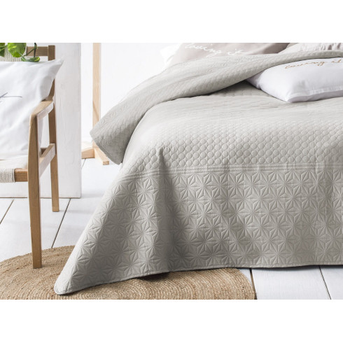 Obojstranný prehoz na posteľ Bueno - béžový 220x240 cm