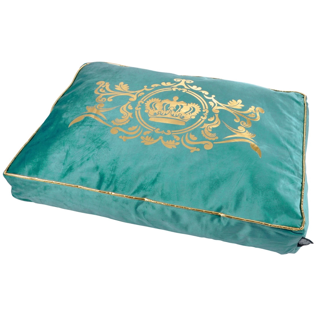 Pelíšek pro psa LOVE STORY LUXURIOUS - zelený 60x45 cm