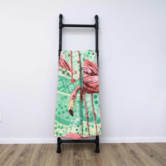 Plážová osuška Flamingo 150x70 cm