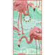 Plážová osuška Flamingo 150x70 cm