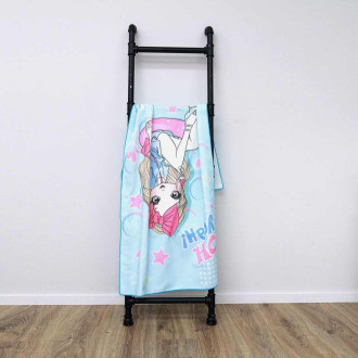 Plážová osuška Girl 150x70 cm