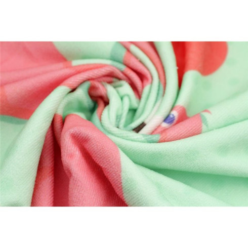 Plážová osuška Love Plameniaky 150x70 cm