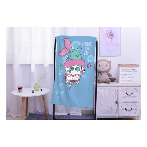 Plážová osuška Rybky 150x70 cm