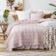 Přehoz na postel Havana - pudrově růžový 220x240 cm