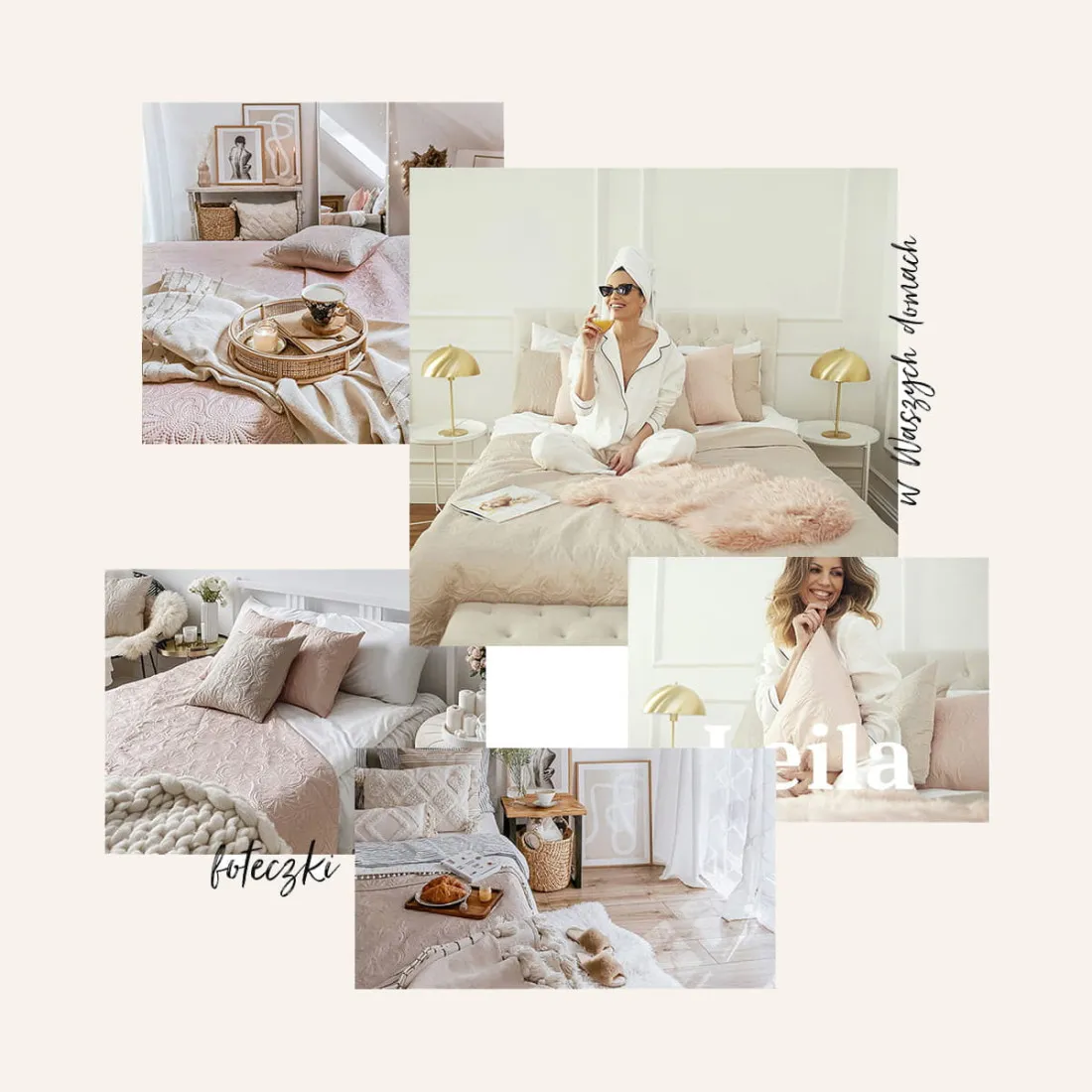 Přehoz na postel Leila - tmavě šedý 200x220 cm