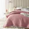 Prehoz na posteľ Molly - ružový 200x220 cm