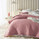 Prehoz na posteľ Molly - ružový 220x240 cm