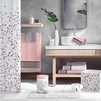 Uterák - ručník BOTANICA PINK - 70x130 cm