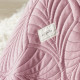 Velúrový prehoz na posteľ Feel - ružový 220x240 cm