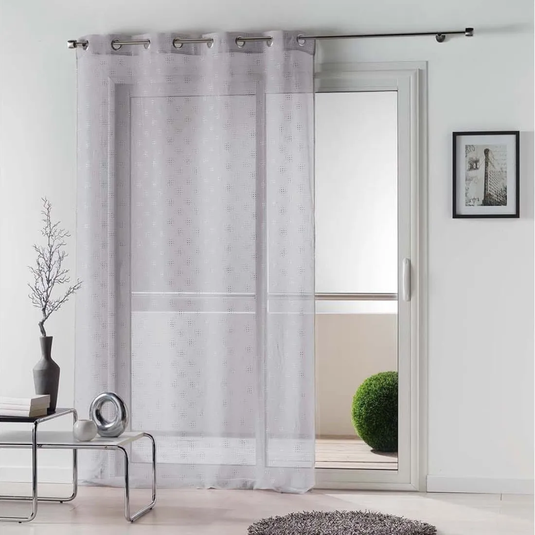 Záclona Damina bílá 140 x 250 cm
