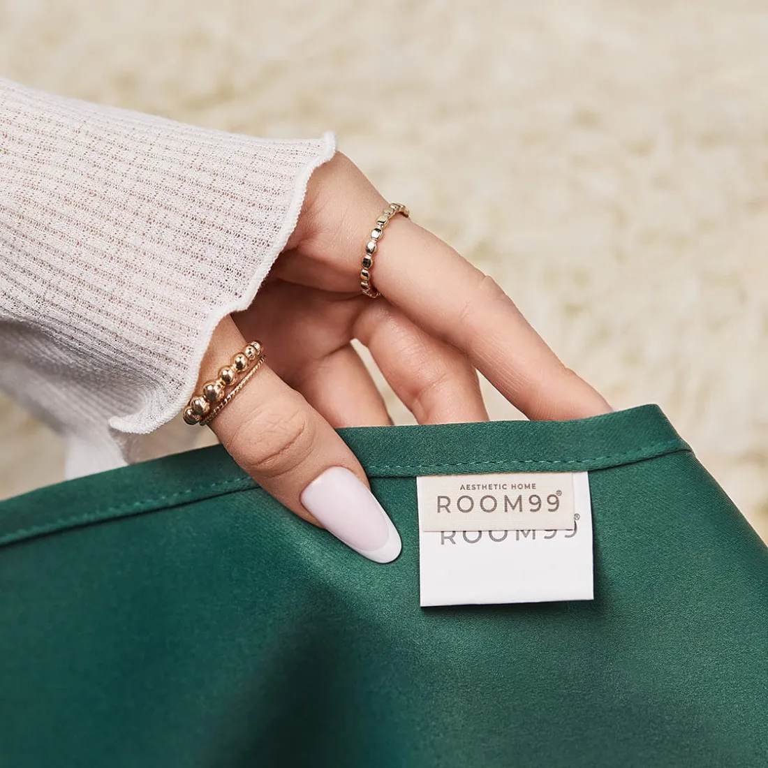 Zatemňujúci záves LAUREL - Dark green 140x250 cm - uchytenie riasiaca páska