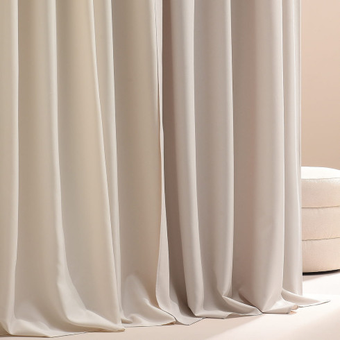 Zatemňovací závěs LAUREL - Dark green 140x280 cm - nástavec s ozdobnými kolečky