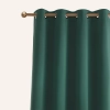 Zatemňujúci záves LAUREL - Dark green 140x280 cm - uchytenie riasiaca páska