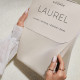 Zatemňovací závěs LAUREL - krémový 140x250 cm - nástavec s ozdobnými kolečky