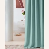Zatemňujúci záves LAUREL - Mint 140x280 cm - uchytenie riasaca páska