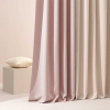 Zatemňujúci záves LAUREL - púdrovo ružová 140x250 cm - uchytenie riasaca páska