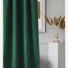 Záves Aura Bottle Green -140x250 cm - uchytenie riasiaca páska