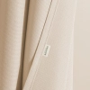 Záclona Aura Cream - 140x250 cm - nástavec s ozdobnými kolečky