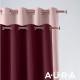Záves Aura Fuchsia - 140x250 cm - uchytenie dekoračné kolieska