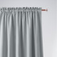 Závěs Aura Light Grey - 140x250 cm - uchycení řasící páska