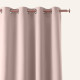 Záves Aura Pink - 140x280 cm - uchytenie dekoračné kolieska