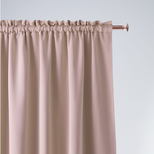 Záves Aura Pink - 140x280 cm - uchytenie riasiaca páska Záves Aura Pink - 140x280 cm - uchytenie riasiaca páska