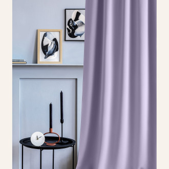 Záves Aura Lila - 140x250 cm - uchytenie riasiaca páska