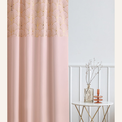 Záves BELISSA - 140x250 cm - uchytenie dekoračné kolieska