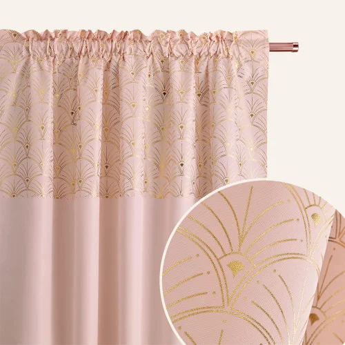 Záves BELISSA - 140x250 cm - uchytenie riasiaca páska