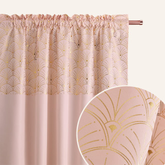 Záves BELISSA - 140x280 cm - uchytenie riasiaca páska