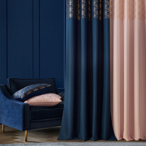 Záves BELISSA - bežový, 140x250 cm - uchytenie riasiaca páska