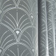 Závěs BELISSA - šedý, 140x280 cm - uchycení dekorační kolečka